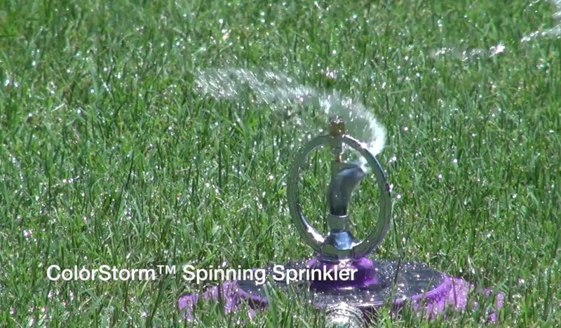 Dramm 15071 ColorStorm Spinning Sprinkler, Red - Image 5